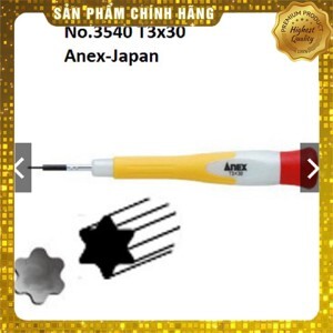 Tô vít hoa thị mini Anex No.3540