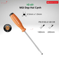 Tô Vít Swiss Grip Mũi Dẹp 6.5mm dài 245mm PB 8100.4-140 OR Tay Cầm Màu Cam_G7tools Hà Nội_