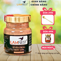 Tổ Yến Chưng Nhân Sâm LamNest tươi nguyên chất 30% yến 70ml - yensaocaocaplamnest