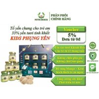 Tổ yến chưng sẵn cao cấp cho bé KIDS BANKNEST chứa yến sào tươi 33% tinh khiết, tăng cường sức khoẻ, kích thích ăn ngon