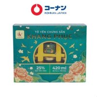 Tổ yến chưng sẵn TINH HOA QUÀ VIỆT sợi yến sào 420ML , hộp quà 6 hũ 70ml KOHNAN
