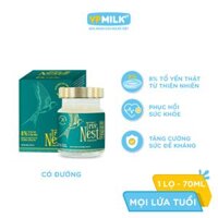 Tổ Yến Nguyên Chất Chưng Gừng Có Đường/Không Đường VPMilk True Nest