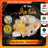 Tổ yến sào ăn liền nhiều vị -Tổ yến nguyên chất viên 10gr yến tươi