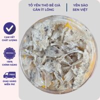 Tổ yến thô bể già gân giá rẻ (50-100gr) + Tặng kèm Nhíp nhặt lông yến chuyên dụng nhập khẩu -TD4