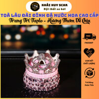 Tòa Lâu Đài Đính Đá Nước Hoa Cao Cấp Trang Trí Taplo, Khử Mùi Xe Hương Thơm Dễ Chịu - Khải Huy Scar