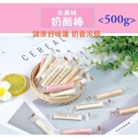 Toàn Bộ Gói 500g Phô Mai Que Khô Canxi Cao Sức Khỏe Sữa Dính Sữa Trẻ Em Thường Ăn KẹoCheese stick yogurt bar high calciu