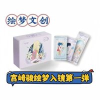 [Toàn bộ hộp 13 gói 25 miếng] Thẻ sưu tập gương trang trí giấc mơ đầu tiên của Hayao Miyazaki Anime