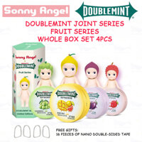 Toàn bộ hộp 4 cái Doublemint Joint Sonny Angel mini figure Fruit Series Trang trí máy tính để bàn dễ thương Có những nhân vật thường ngày: 4 loại