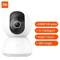 [[Toàn Cầu] Xiaomi Mijia 360 ° Thông Minh Dome 360 Camera Cam IP 1080P, PTZ hồng Ngoại Nhìn Đêm