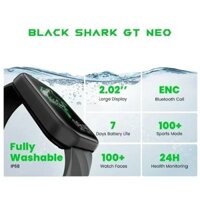 Toàn Phiên Bản Cầu Black Shark GT Neo Smartwatch 2.02''Hiển Thị Theo Dõi Sức Khỏe Thể Tha