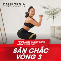 Toàn quốc [E-Voucher] 30 ngày chuẩn dáng cùng Cali - Săn chắc vòng ba dành cho 2 người tại California Fitness & Yoga