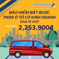 Toàn Quốc [E-voucher] PJICO - Bảo hiểm TNDS bắt buộc xe ô tô có kinh doanh - Loại 13 chỗ ngồi