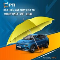 Toàn Quốc [E-Voucher] PTI - Bảo hiểm vật chất xe ô tô - Dành cho xe điện Vinfast VF e34
