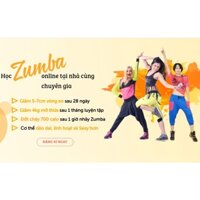 Toàn quốc- [E-voucher] Trọn bộ 3 khóa học Zumba giảm cân thần tốc ttrong 28 ngày - Tặng khóa học Detox tổng hợp Unica