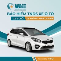 Toàn Quốc [E-Voucher] VNI - Bảo hiểm TNDS xe ô tô bắt buộc - Xe 9 chỗ KHÔNG KINH DOANH
