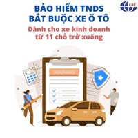 TOÀN QUỐC [Voucher giấy] Bảo Hiểm Bắt Buộc Trách Nhiệm Dân Sự Xe Ô Tô Kinh Doanhh - GIC