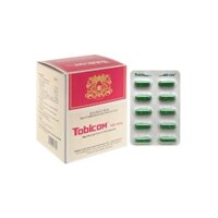 Tobicom trị mỏi mắt, đau nhức mắt, suy giảm thị lực (18 vỉ x 10 viên) 1 hộp