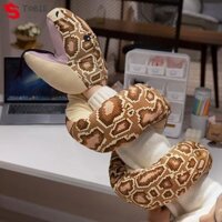 Tobie Búp Bê Rắn Nhồi Bông, Mô Phỏng Trang Trí Nhà Đồ Chơi Sang Trọng Rắn Khổng Lồ, Hổ Mang Vui Nhộn Với Găng Tay Quà Tặng Động Vật Tay Con Rối Đồ Chơi Gối
