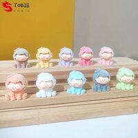 Tobie Màu kẹo Đồ chơi búp bê Amaryllis, Chủ đề trang trí máy tính để bàn Hình tượng Đổ xô Búp bê Amaryllis, Màu kẹo Mini dễ thương Kawaii Phim hoạt hình Cặp đôi mô hình Amaryllis