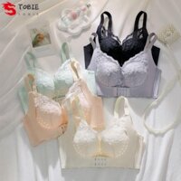 Tobie Push Up Bra, Dây đeo rộng 3 / 4 Cup Đồ lót liền mạch, Áo ngực thoáng khí vừa vặn Làm đẹp lưng Áo ngực chữ V sâu hàng ngày