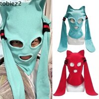 Tobiemi Hatsune Miku Hatsune, Funny Kiddapper Hatsune Miku Face Cover, Hoạt Hình Đảng Chống Nắng Cưỡi Anime Mặt nạ Mũ nón