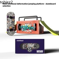 Tobiemi Ngón Tay Ván Trượt, Vòng Bi Bánh Xe Ngón Tay Trượt Đầu Ngón Tay Ván Trượt Trò Chơi, Gỗ Phong Mini Kim Loại Giá Đỡ Gỗ Ngón Tay Đồ Chơi Trẻ Em Quà Tặng Giáng Sinh