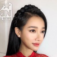 Tóc bím tết rít to cao cấp - Vàng chanh