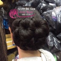 tóc búi trung niên- búi công sở