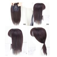 Tóc che hói đỉnh đầu có da đầu mái thưa- tóc cao cấp