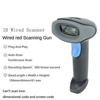 Tốc Độ Cao 1D Laser USB Có Dây 2.4G Đầu Thu Bluetooth Không Dây Mã QR Máy Quét Mã Vạch Cho Máy Pos