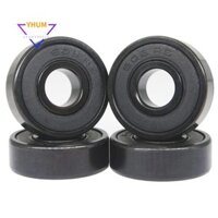 Tốc Độ Cao 608RS Lai Đen Gốm Vòng Bi Ván Trượt Vòng Bi Gốm Nhựa Arc 608 Vòng Bi