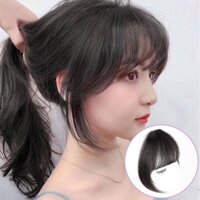 Tóc Giả 100% Tự Nhiên Không Đường May Cho Nữ