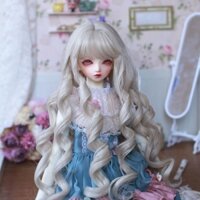 Tóc Giả 3 Điểm 4 Điểm 6 Điểm 60cm {} BJD.SD Baby Mái Bằng Lụa Chịu Nhiệt Cao Cho Búp Bê Tóc Dài / Tóc Xoăn 6 Điểm 60Cm9,7