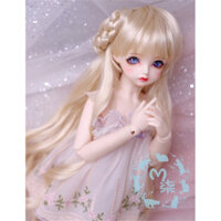 Tóc giả búp bê bjd 1/3