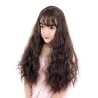 Tóc giả cả đầu ❤FREESHIP❤ cả đầu xù dài công chúa, d8174
