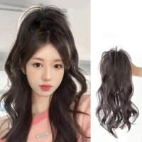 Tóc Giả Có Kẹp Càng Cua Dài 30cm TNDN55 Tóc giả đuôi ngựa kiểu thác nước kẹp 30cm phong Cách Công chúa Douyin FLS35 Wig