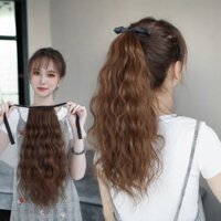 Tóc giả cột đuôi ngựa xoăn xù mì BIBABE phong cách Hàn Quốc MS11