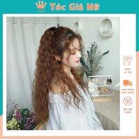 Tóc giả cột xù công chúa siu đẹp,0022 60cm