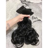 Tóc giả dạng tép set 3pp phím xoăn