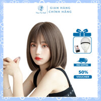 Tóc giả đẹp nguyên đầu nữ ngắn S06TN05 Tóc Tóc giả nguyên đầu nữ trẻ trung năng động wig