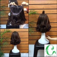 Tóc giả kẹp chữ u 34 đầu cao cấp - Socola