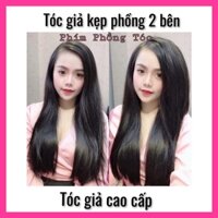 tóc giả kẹp phồng chân tóc 2 bên ❇️freeship ❇️chịu nhiệt tốt ❇️