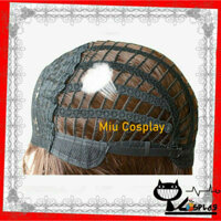 Tóc giả lưới hoa [Sẵn] Wig teen/lolita/cosplay màu đen, nâu tây lưới hoa YK60 - nguyên đầu xoăn sóng ngắn [Miu Cosplay]