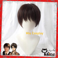 Tóc giả lưới hoa [Sẵn] Wig/tóc giả Eren Yeager - Attack on titan: Đại chiến Titan [Miu Cosplay]