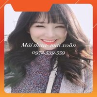 Tóc giả mái thưa bát xoăn