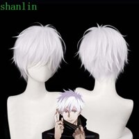 Tóc Giả Ngắn cosplay Nhân Vật anime satoru gojo