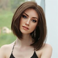Tóc Giả Ngắn Gợn Sóng Thời Trang Cho Nữ
