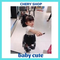 Tóc giả ngoặm cho bé gái, ngoặm xoăn ngắn kute cho bé đi chơi mã N036