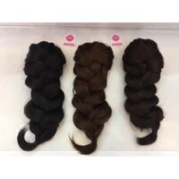 Tóc giả - ngoặm tết bím rết