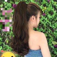 Tóc giả ngoặm xoăn dợn lửng n44